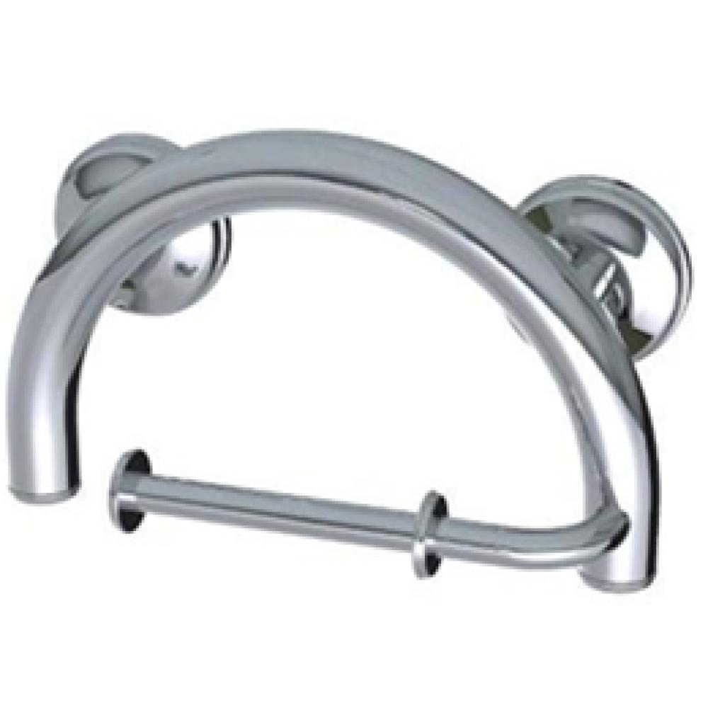 Image for product - 2-in-1 Grab Bar/Single TP Holder, Chrome