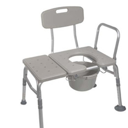 Image for product - COMBINATION PLASTIC TRANSFER BENCH/COMMODE thumbnail